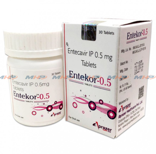 Entecor Энтекавир 0.5мг Цена лекарства